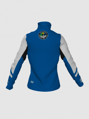 Podiumwear Gold Jacket Women's (Nordic Skiing) Back View