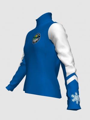 Podiumwear Gold Jacket Women's (Nordic Skiing) Side View