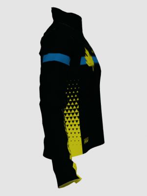 Podiumwear Gold Jacket Women's (Nordic Skiing) Side View