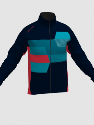 Podiumwear Gold Jacket Women's (Nordic Skiing) Front View