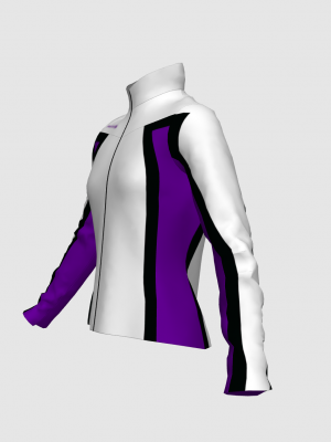 Podiumwear Gold Jacket Women's (Nordic Skiing) Side View