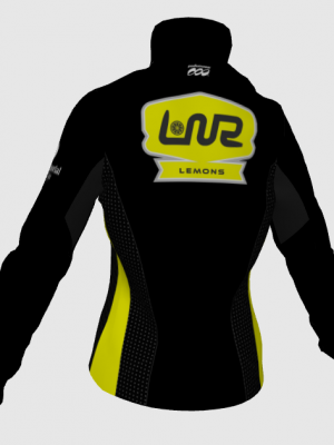 Podiumwear Gold Jacket Women's (Nordic Skiing) Back View