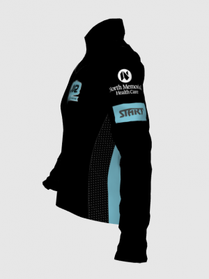 Podiumwear Gold Jacket Women's (Nordic Skiing) Side View