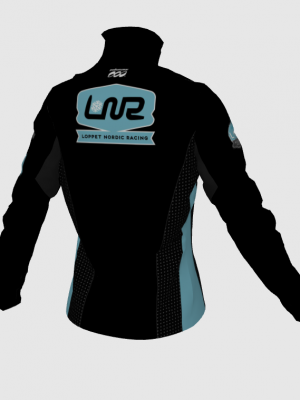 Podiumwear Gold Jacket Women's (Nordic Skiing) Back View