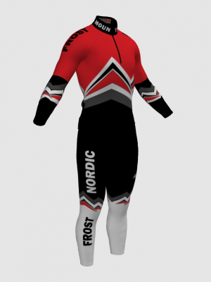 Podiumwear Nordic Child's Two-Piece Race Suit (Nordic Skiing) Side View