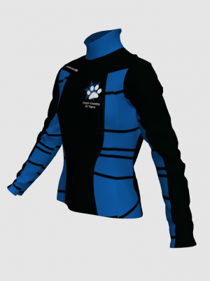 Podiumwear Gold Jacket Women's (Nordic Skiing) Side View