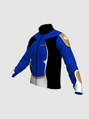 Podiumwear Gold Jacket Unisex (Nordic Skiing) Side View