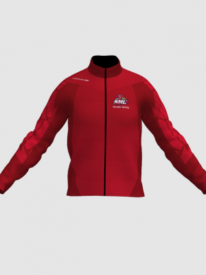 Podiumwear Gold Jacket Unisex (Nordic Skiing) Front View