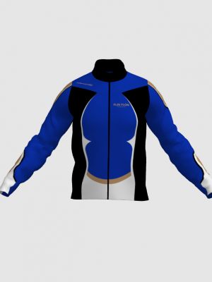 Podiumwear Gold Jacket Unisex (Nordic Skiing) Front View