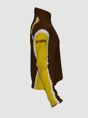 Podiumwear Gold Jacket Women's (Nordic Skiing) Side View