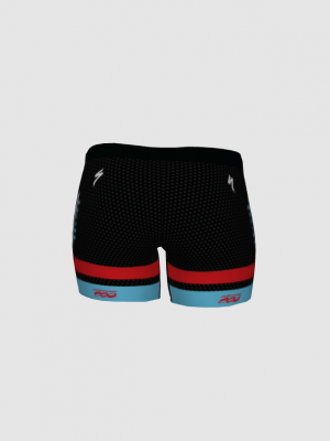 Podiumwear Women's Compression Short (Running) Back View