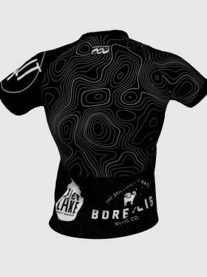 Podiumwear Women's Silver Short Sleeve MTB Jersey - NEW FABRIC 2025!
