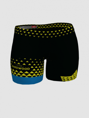 Podiumwear Women's Compression Short (Running) Front View