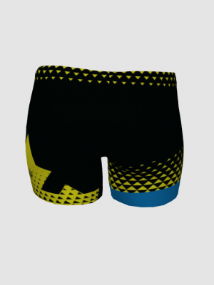 Podiumwear Women's Compression Short (Running) Back View