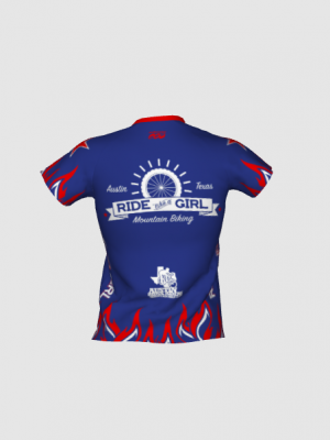 Podiumwear Women's Silver Short Sleeve MTB Jersey - NEW FABRIC 2025!