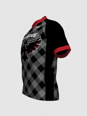 Podiumwear Men's Silver Short Sleeve MTB Jersey - New Fabric 2025!