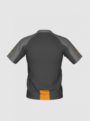 Podiumwear Men's Silver Short Sleeve MTB Jersey - New Fabric 2025!