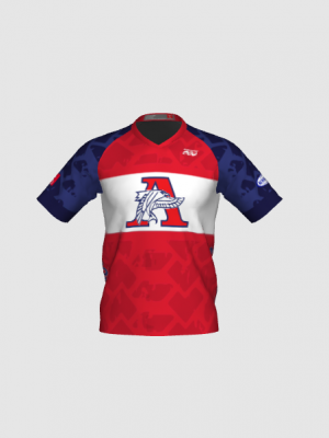 Podiumwear Men's Silver Short Sleeve MTB Jersey - New Fabric 2025!