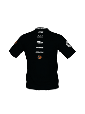 Podiumwear Men's Silver Short Sleeve MTB Jersey - New Fabric 2025!