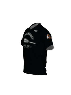 Podiumwear Men's Silver Short Sleeve MTB Jersey - New Fabric 2025!