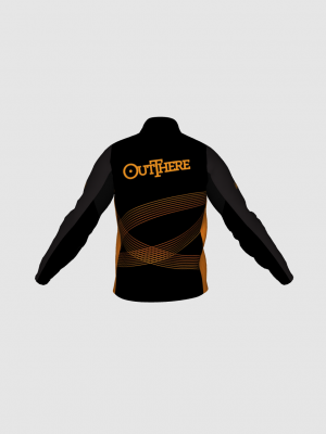 Podiumwear Gold Jacket Unisex (Nordic Skiing) Back View