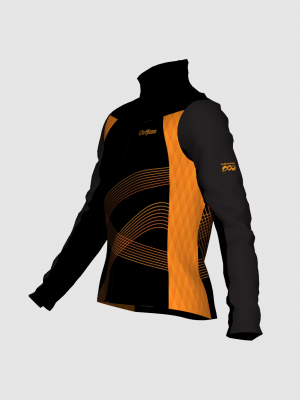 Podiumwear Gold Jacket Women's (Nordic Skiing) Side View