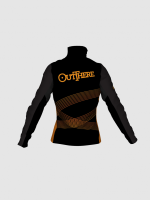 Podiumwear Gold Jacket Women's (Nordic Skiing) Back View