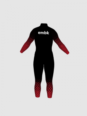 Podiumwear Nordic Child's Two-Piece Race Suit (Nordic Skiing) Back View