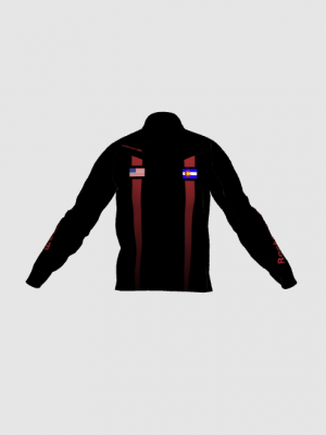 Podiumwear Gold Jacket Unisex (Nordic Skiing) Front View