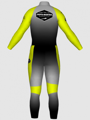 Podiumwear Nordic Child's Two-Piece Race Suit (Nordic Skiing) Back View