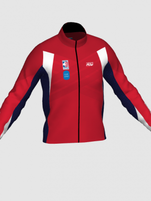 Podiumwear Gold Jacket Unisex (Nordic Skiing) Front View