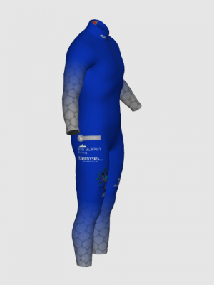 Podiumwear Nordic Child's Two-Piece Race Suit (Nordic Skiing) Side View