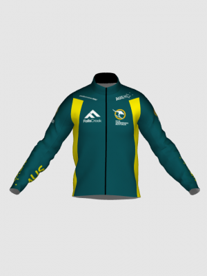 Podiumwear Gold Jacket Unisex (Nordic Skiing) Front View