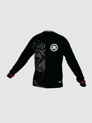 Podiumwear Unisex Silver Long Sleeve Tech Tee - New Fabric 2025!