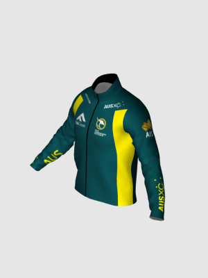 Podiumwear Gold Jacket Unisex (Nordic Skiing) Side View