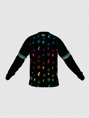 Podiumwear Unisex Silver Long Sleeve Tech Tee - New Fabric 2025!