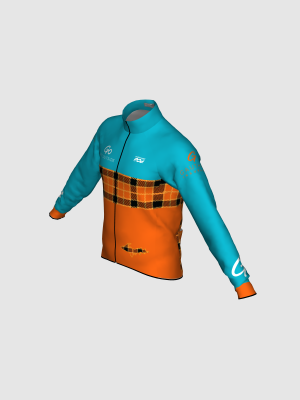 Podiumwear Men's Lightweight Cycling Jacket (Cycling) Side View