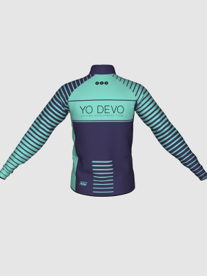 Podiumwear Men's Lightweight Cycling Jacket (Cycling) Back View