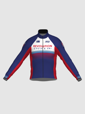 Podiumwear Men's Lightweight Cycling Jacket (Cycling) Front View