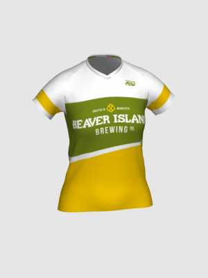 Podiumwear Women's Silver Short Sleeve MTB Jersey - NEW FABRIC 2025!