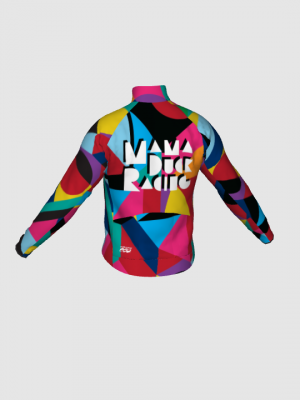 Podiumwear Men's Lightweight Cycling Jacket (Cycling) Back View