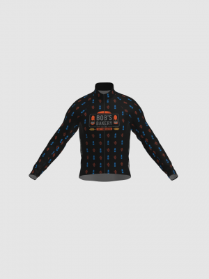 Podiumwear Men's Lightweight Cycling Jacket (Cycling) Front View