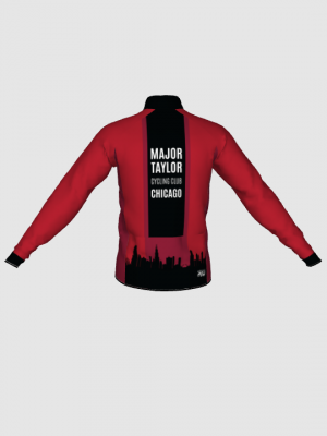 Podiumwear Men's Lightweight Cycling Jacket (Cycling) Back View