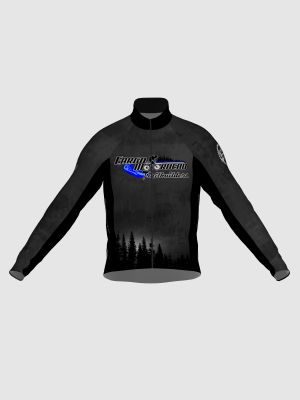 Podiumwear Men's Lightweight Cycling Jacket (Cycling) Front View