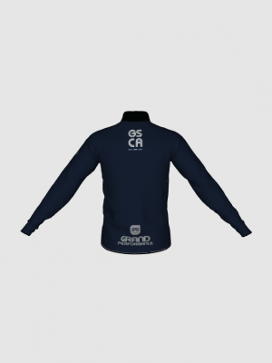 Podiumwear Men's Lightweight Cycling Jacket (Cycling) Back View