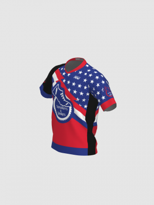Podiumwear Men's Silver Short Sleeve MTB Jersey - New Fabric 2025!