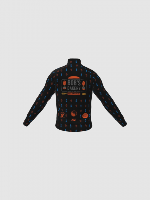 Podiumwear Men's Lightweight Cycling Jacket (Cycling) Back View