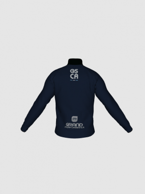 Podiumwear Men's Lightweight Cycling Jacket (Cycling) Back View