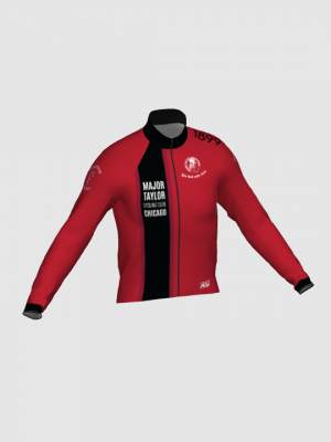 Podiumwear Men's Lightweight Cycling Jacket (Cycling) Front View