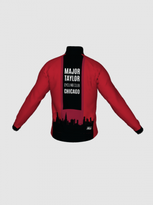 Podiumwear Men's Lightweight Cycling Jacket (Cycling) Back View